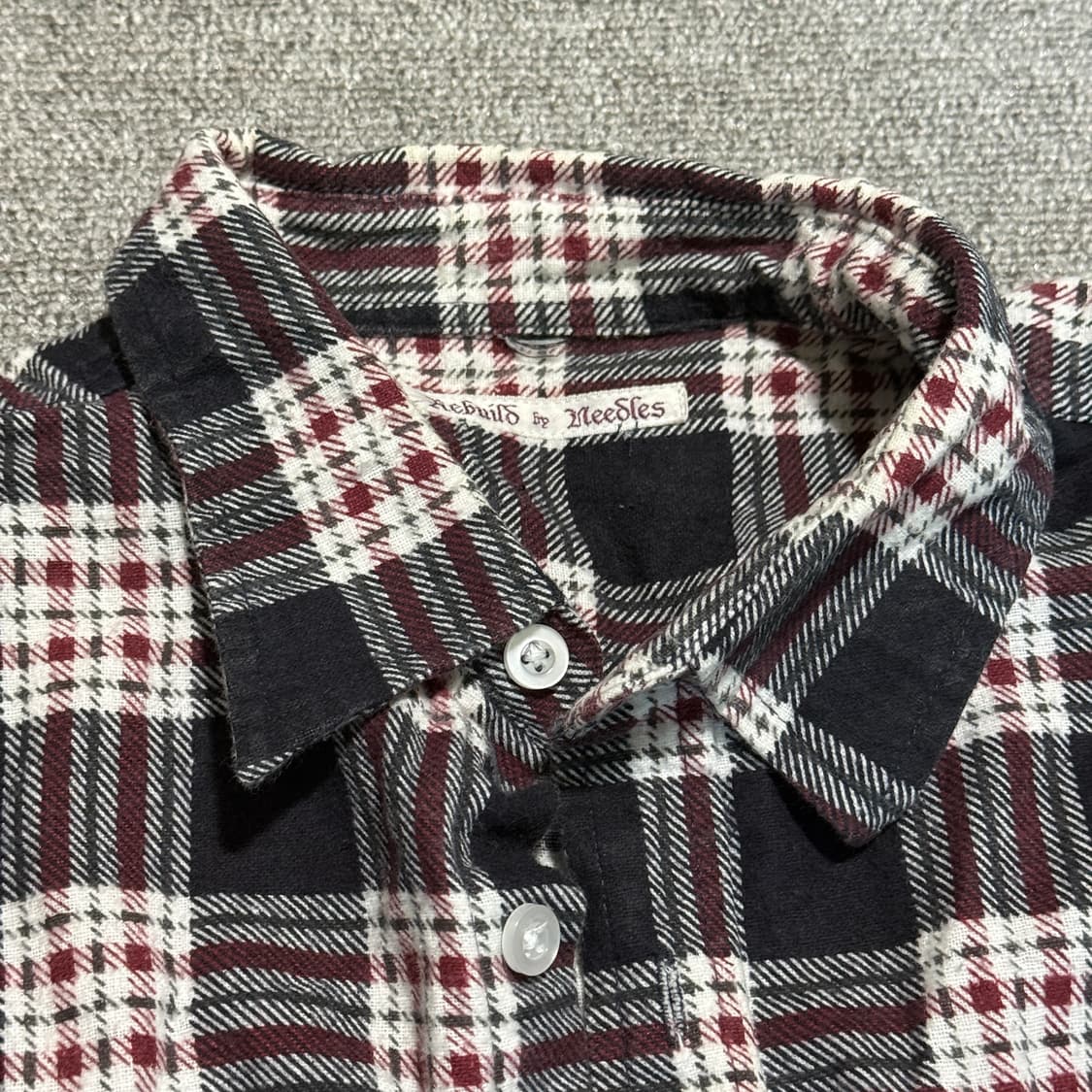 니들스 7컷셔츠 리빌드 셔츠 상품이미지2