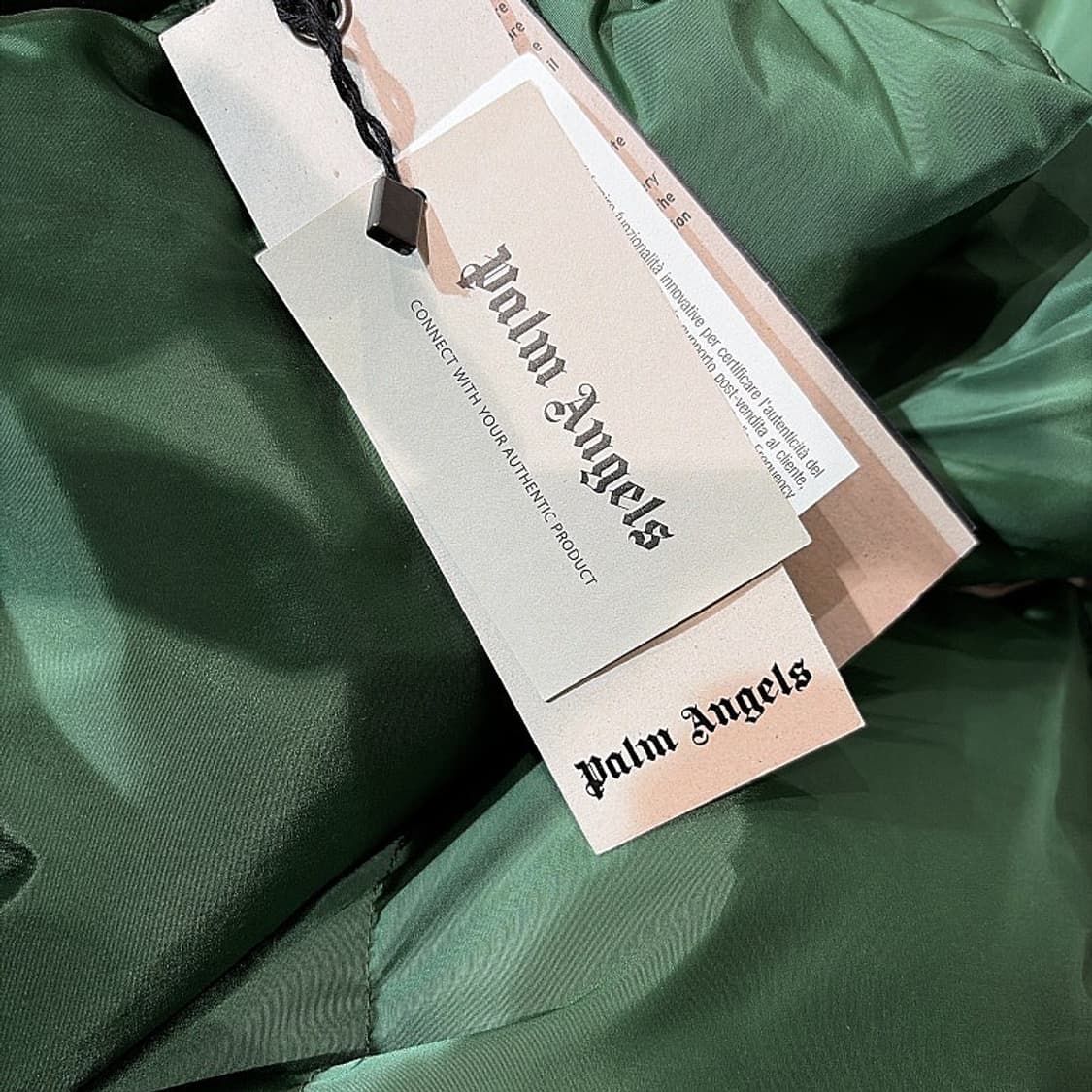 (정품/새상품) 팜 엔젤스 남성 그린 구스다운 패딩 점퍼 상품이미지5
