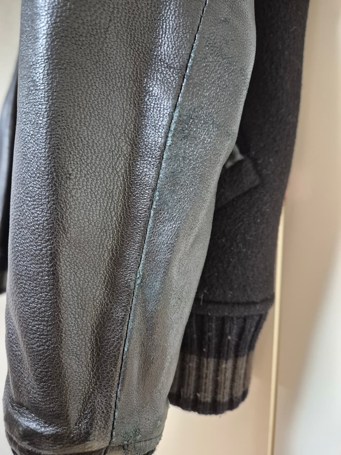 Lofi Varsity Jacket (울/양가죽) 상품이미지5