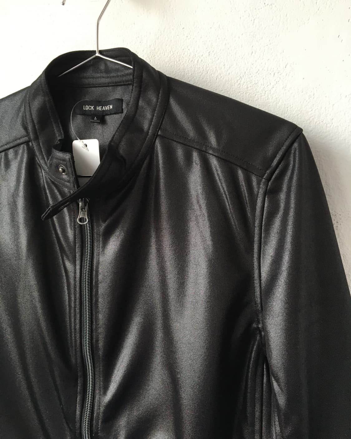 Glossy high neck zip up 상품이미지5