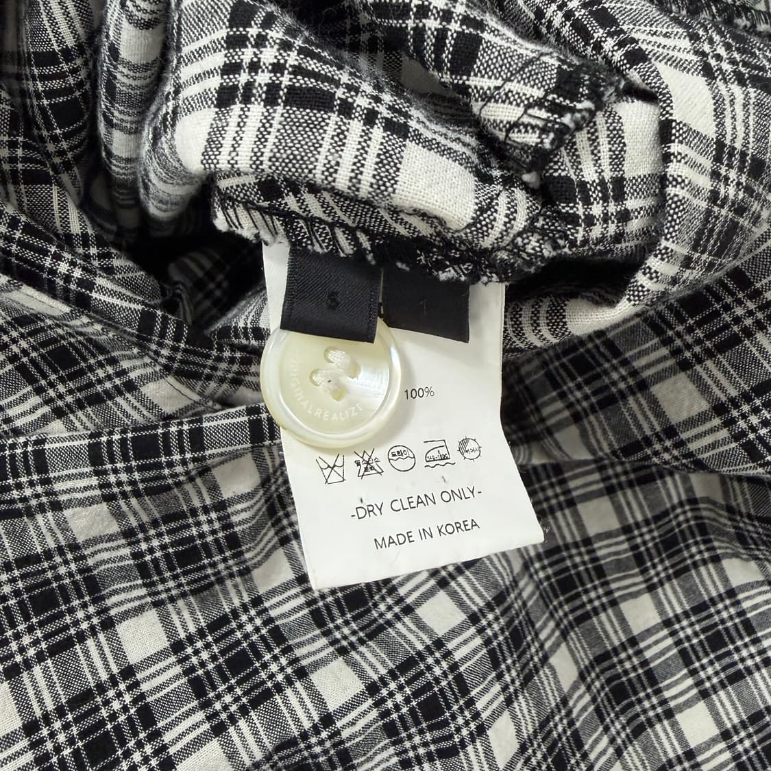 오르(ORR) 체크 플레어 롱원피스 상품이미지7