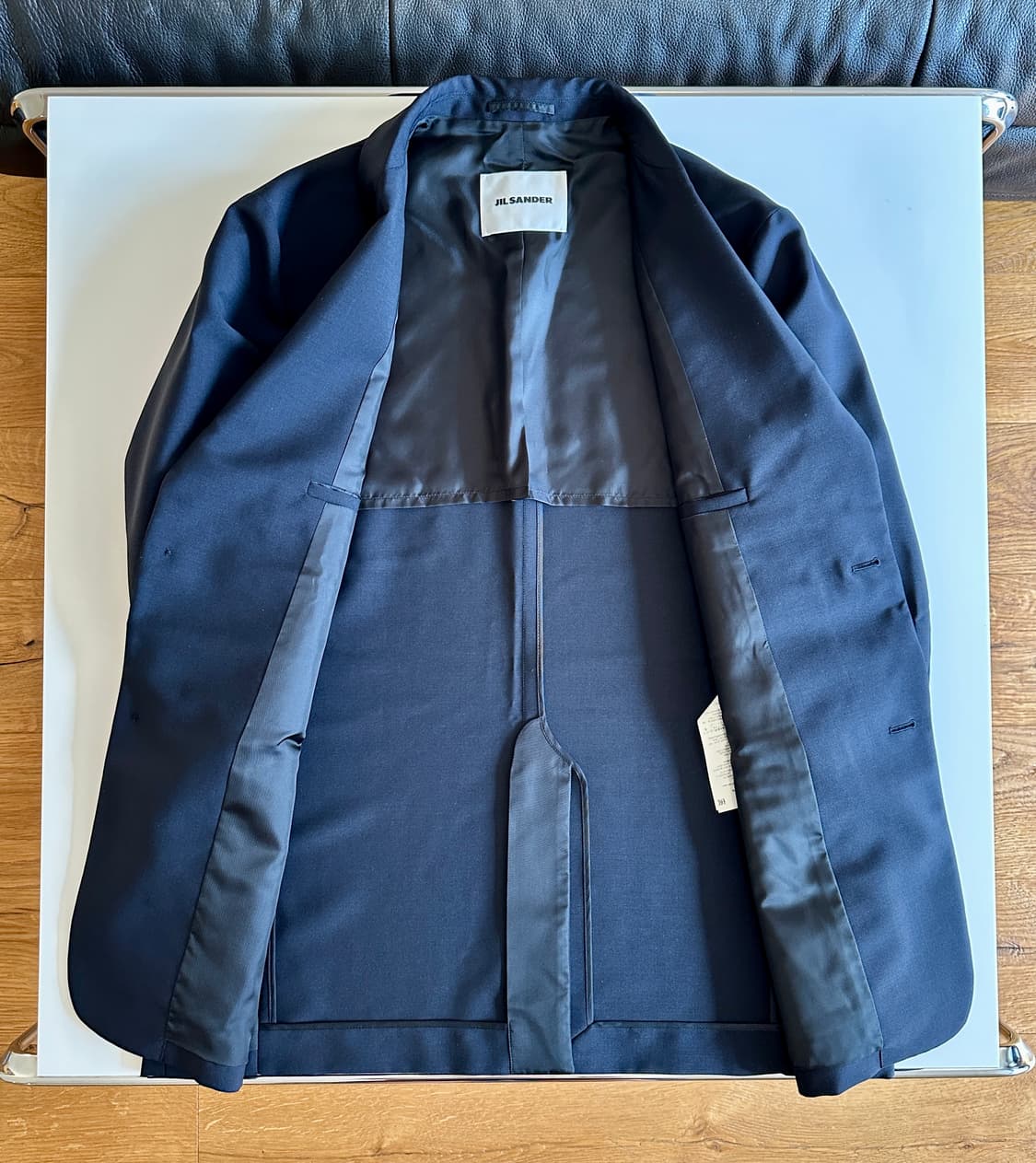 질샌더 컬렉션 라인 네이비 셋업 50사이즈 신품 상품이미지3