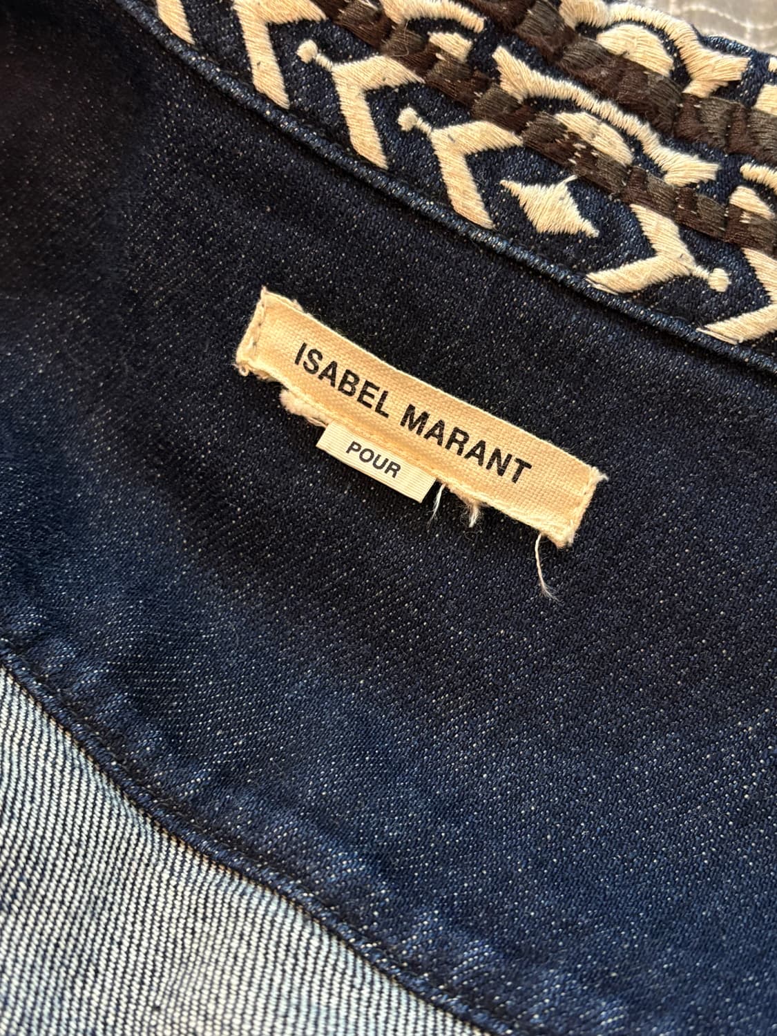 이자벨마랑 h&m 콜라보 걸스 데님자켓 상품이미지5