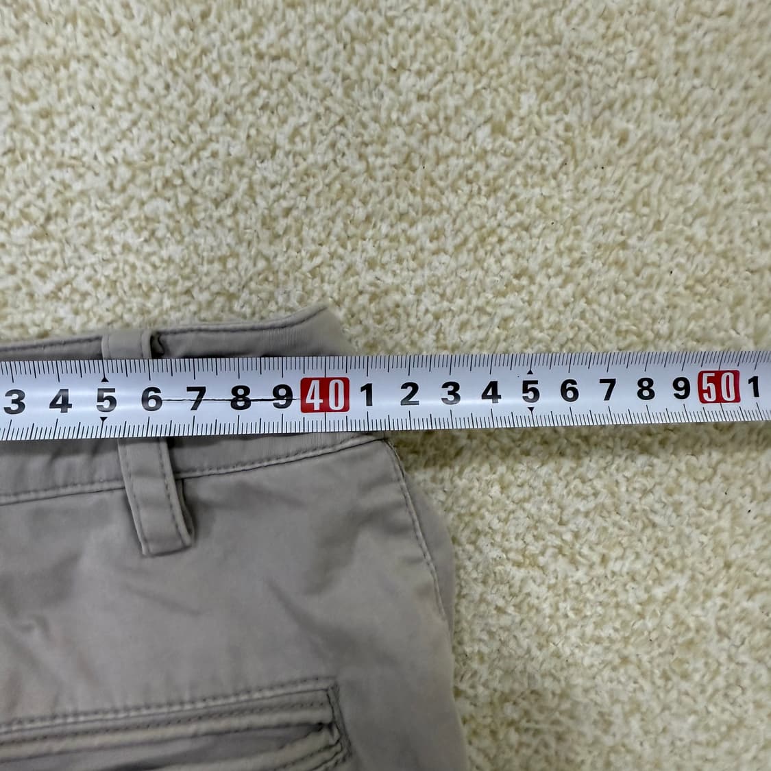 [M] (단추X) 네파 베이지 치노팬츠 0107T1 상품이미지7