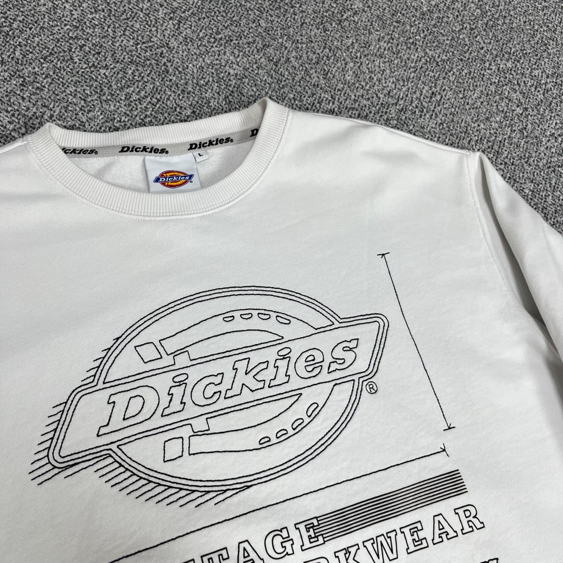 <디키즈 워크웨어 맨투맨> No.1407 상품이미지7