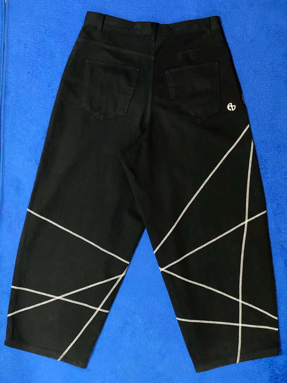 NOMANUAL 노매뉴얼 S.L 와이드 팬츠 - 블랙 L 상품이미지6