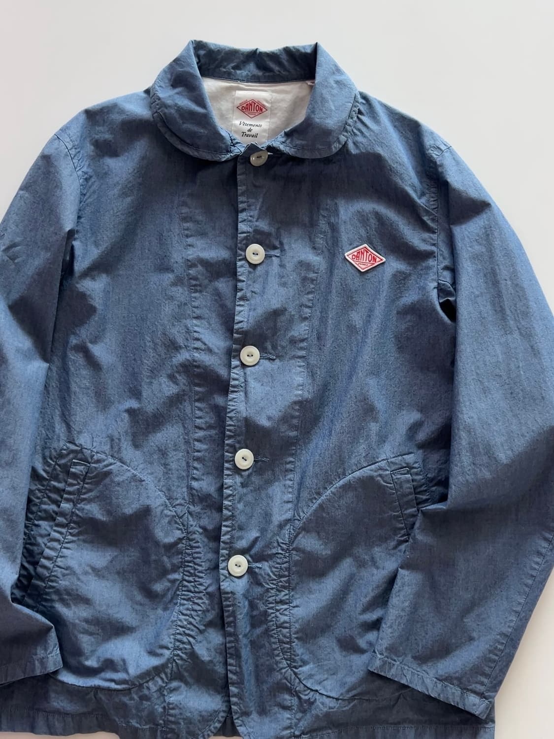 단톤 코튼 숄카라 자켓 40 상품이미지3