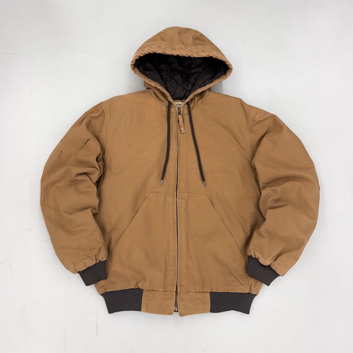 칼하트맛 빈티지 덕액티브 후드 워크자켓 된장 상품이미지2