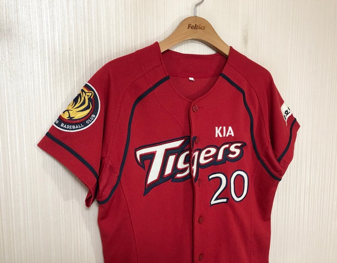 KBO 비젼코리아 기아타이거즈 원정유니폼/져지 90 #20 윤석민 상품이미지6