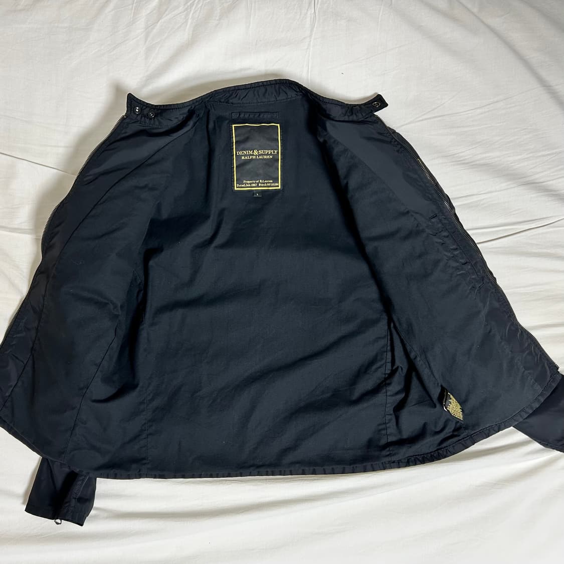 [L] 폴로 랄프로렌 나일론 모터사이클 바이커 자켓 상품이미지3