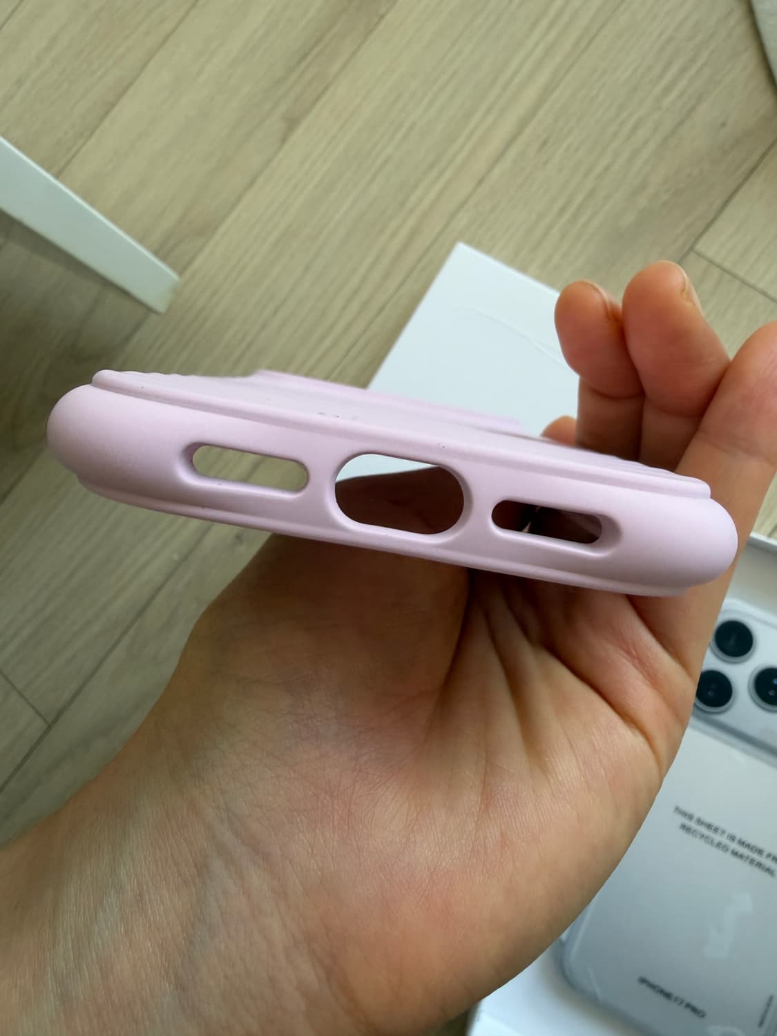 케이스티파이 아이폰 17 프로 리플 케이스 프림로즈 핑크 상품이미지3