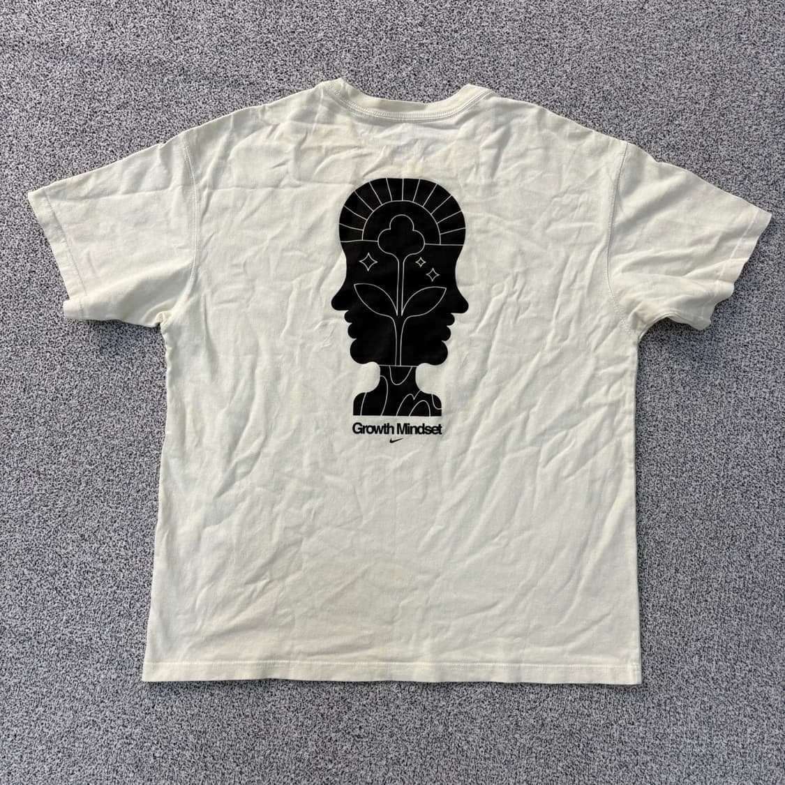 XL 나이키 스몰로고 반팔 티셔츠 0414J 상품이미지3