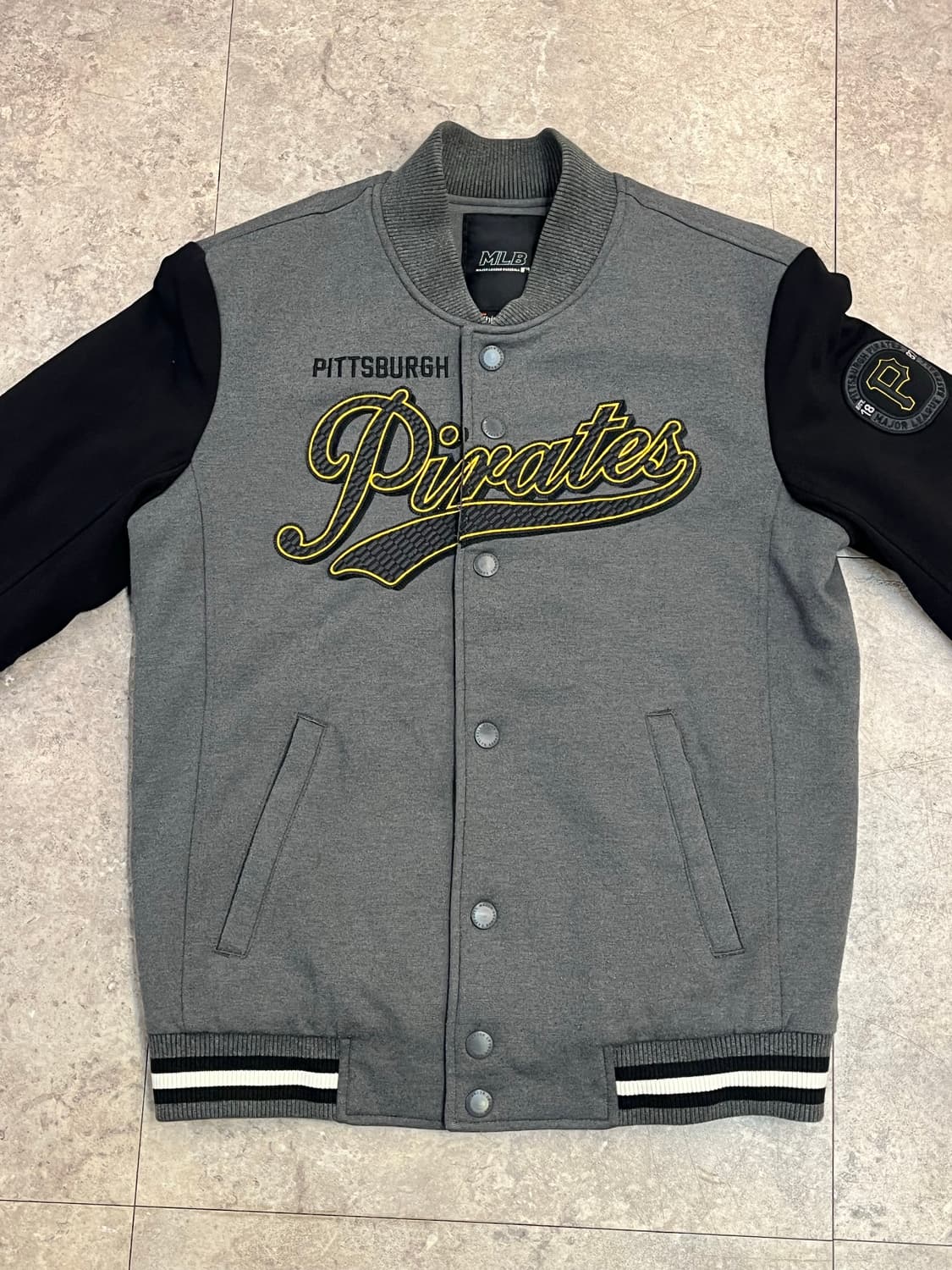 엠엘비 피츠버그 바시티 자켓 그레이 95 #csz2300 상품이미지6