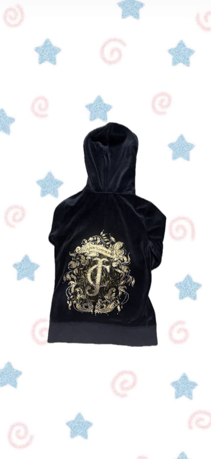 히메갸루깔💋쥬시꾸뛰르 네이비 벨벳 집업 💙 (반택포) 상품이미지1