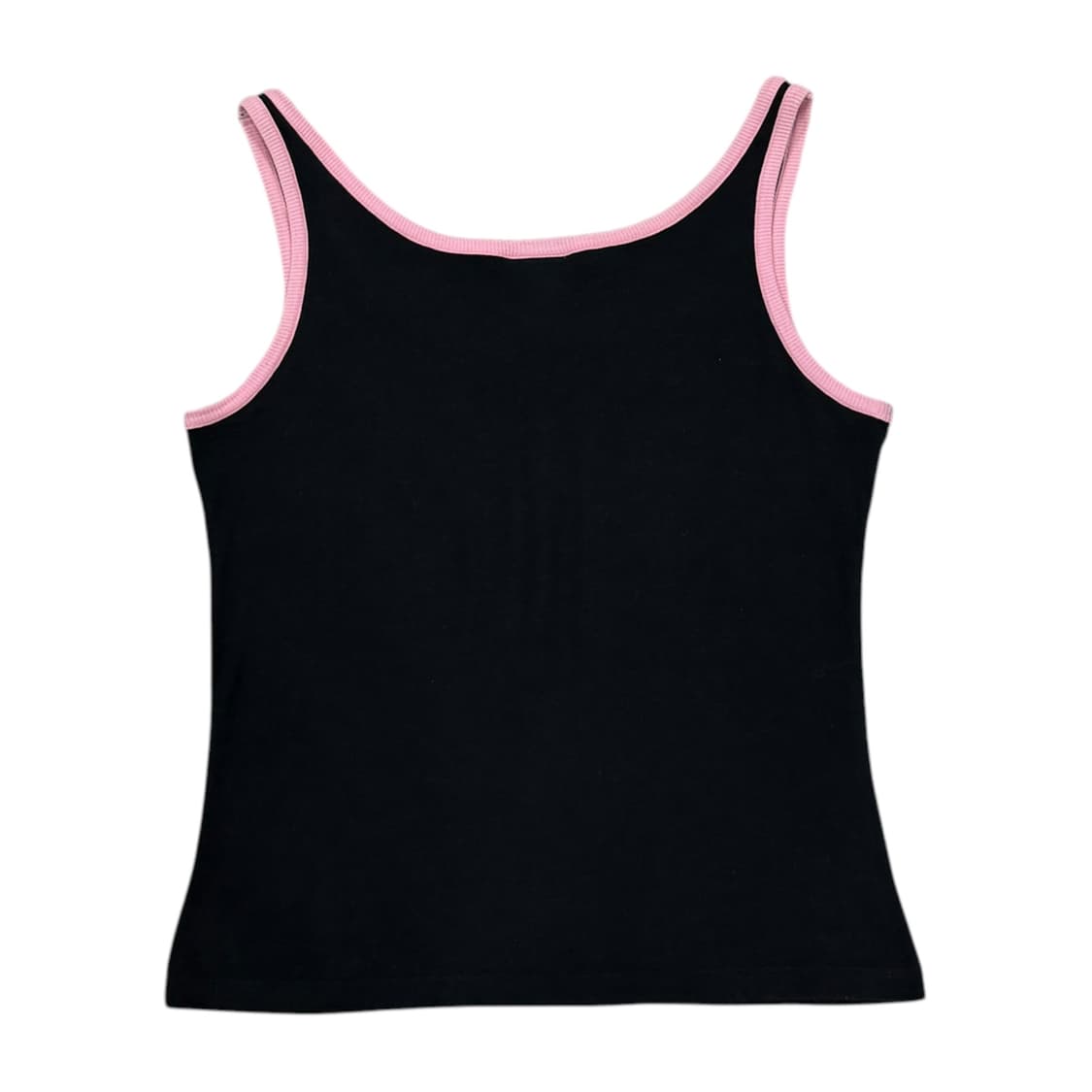 돌체앤가바나 슬리브리스 Y2K 나시 블랙핑크 상품이미지3