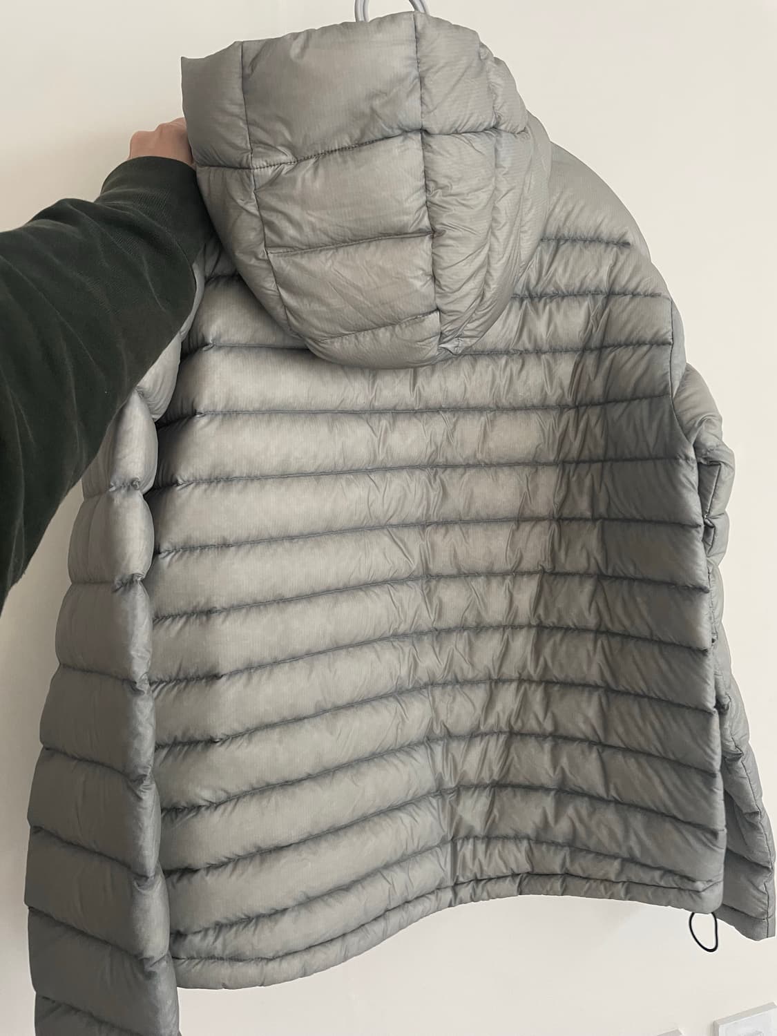 SANSAN GEAR 산산기어 서픽스 푸퍼 자켓 그레이  상품이미지3