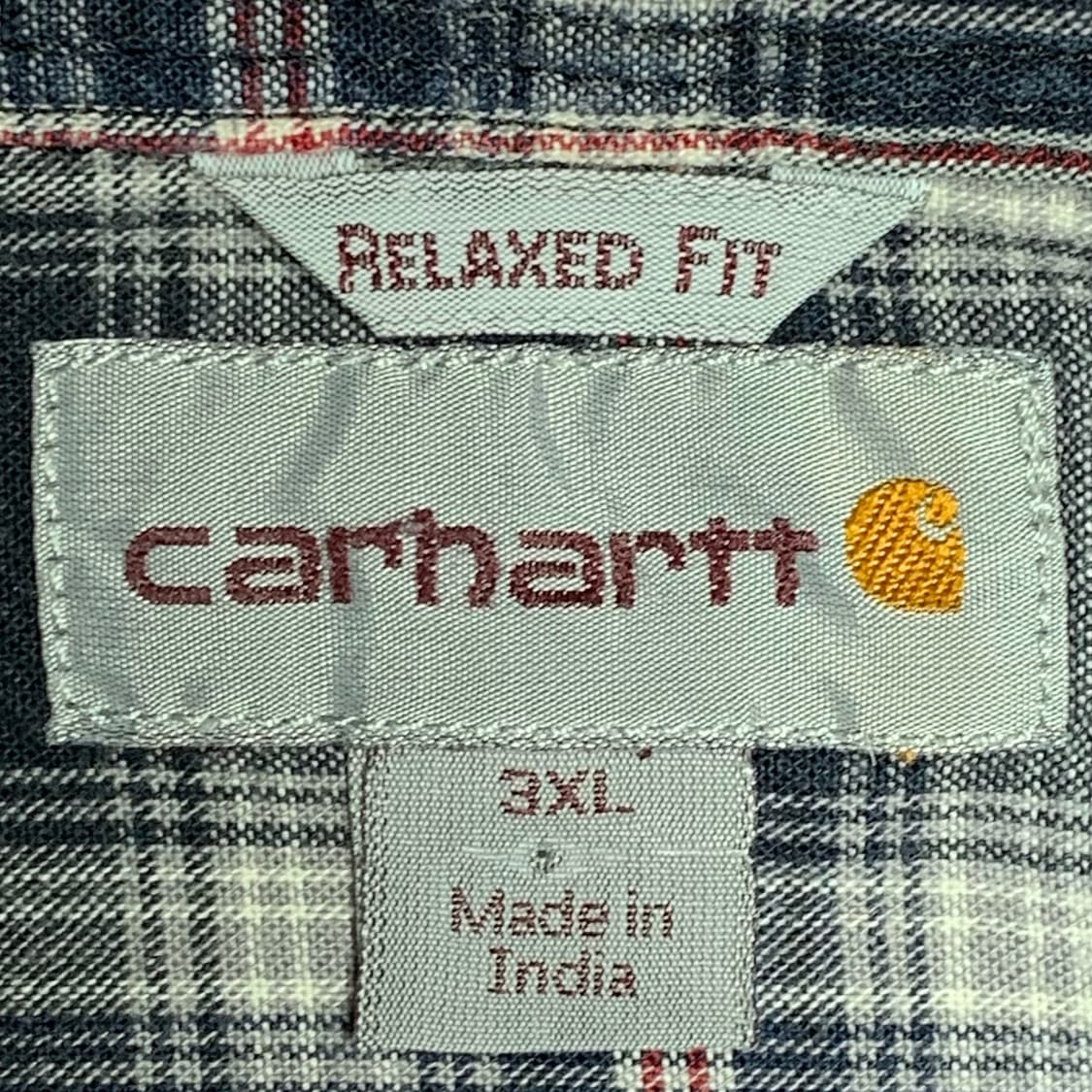 [3XL] 칼하트 타탄체크 워크셔츠 상품이미지4