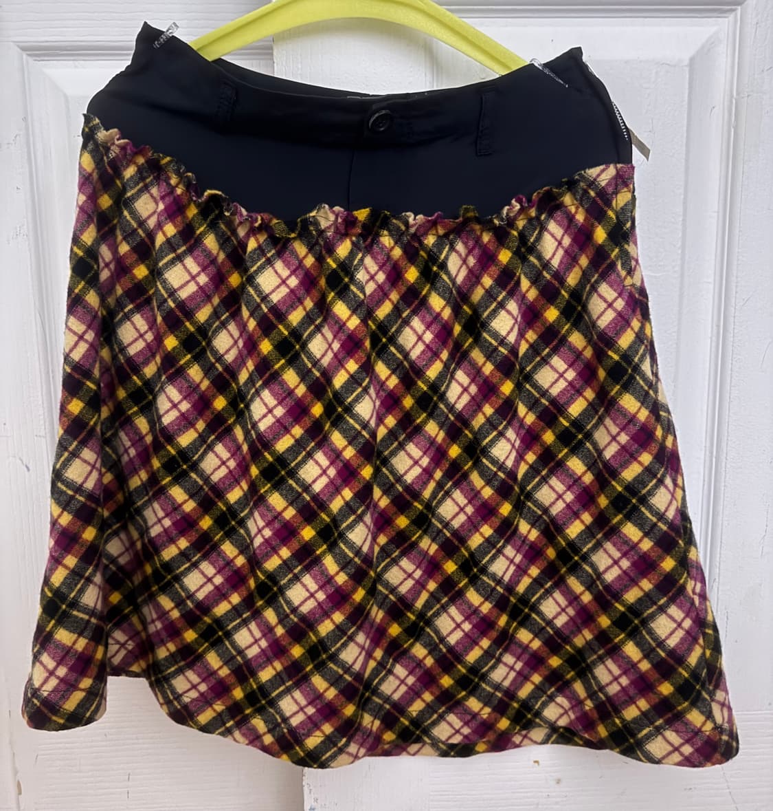 comme des garcons vivid check skirt 상품이미지2