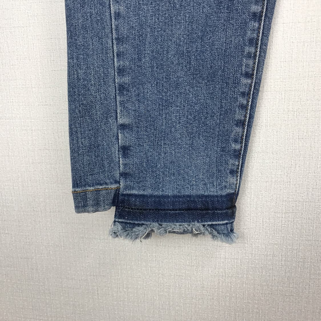 시스템 옴므 밑단 컷팅 청바지 데님 팬츠 남성82 상품이미지5