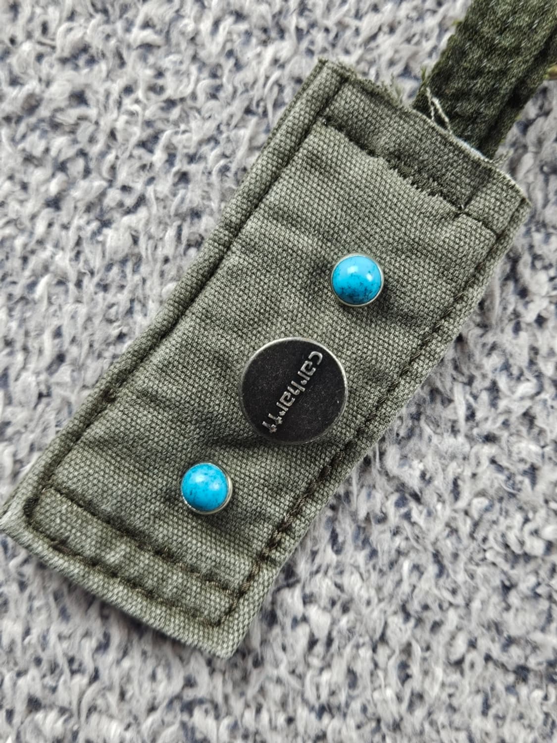 칼하트 버튼 핸드메이드 커스텀 카라비너 키링 ( OS ) / 10889 상품이미지3