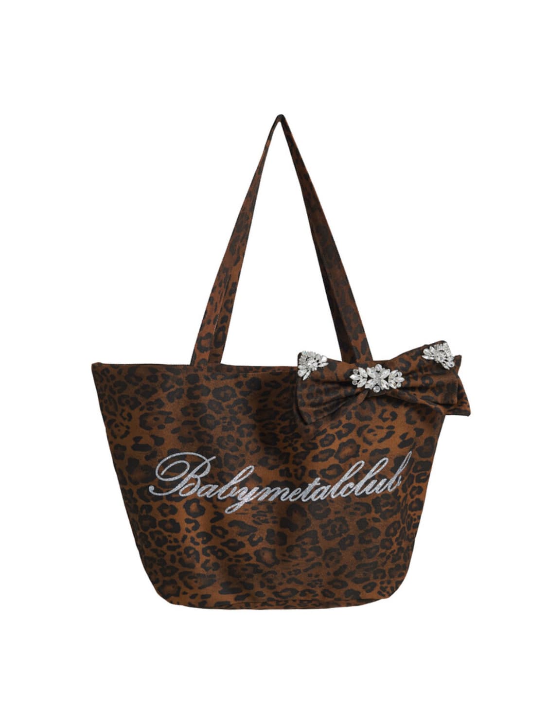 babymetalclub 베이비메탈클럽 베메클 쥬얼 리본 호피 백 갸루 상품이미지1