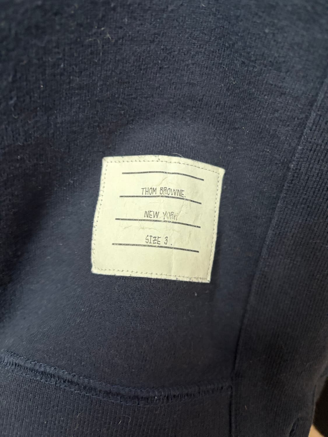 톰브라운 4바 맨투맨  3사이즈 상품이미지3