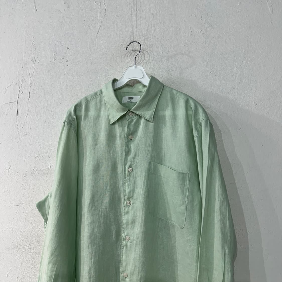 유니클로 린넨셔츠 XL 상품이미지2