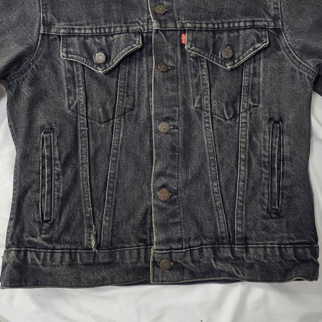 Levi’s 리바이스 흑청 데님 자켓 L023  상품이미지2