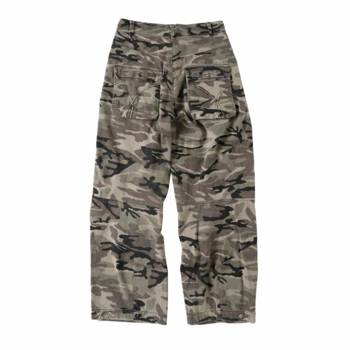 ETCE DESTROYED CAMO BAGGY PANTS (L) 상품이미지2
