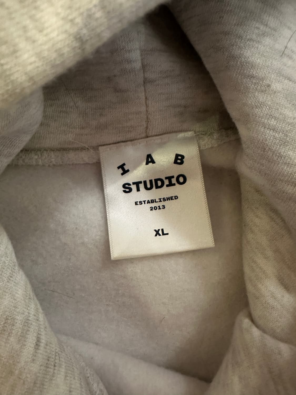 아이앱스튜디오 후드 라이트 그레이 XL 상품이미지7