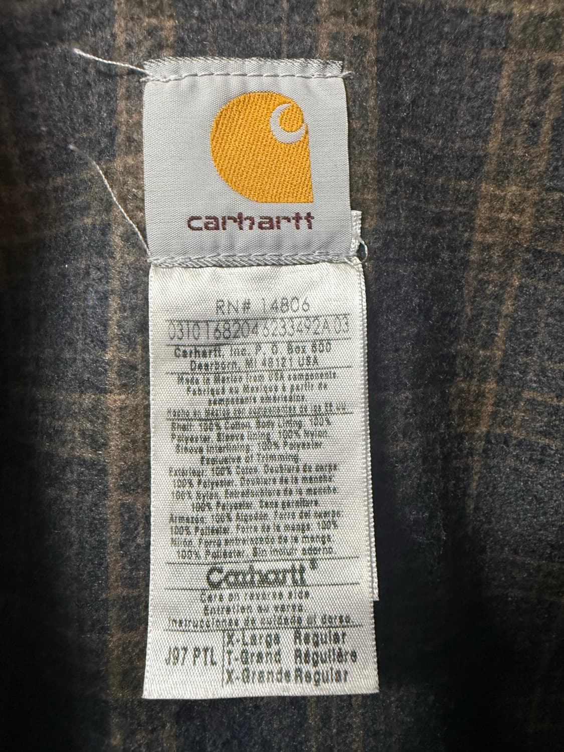 [XL] 칼하트 J97 PTL 상품이미지3