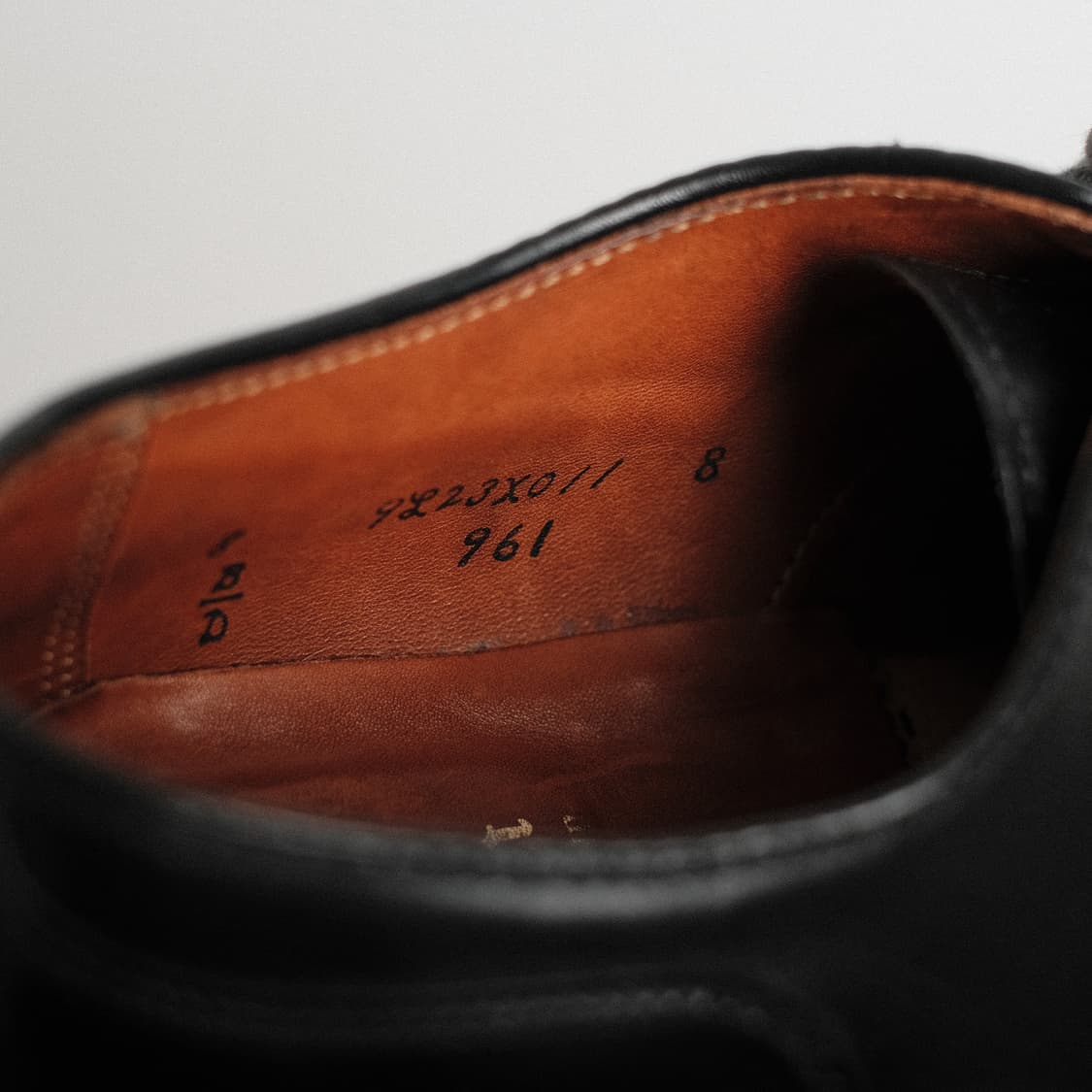 알든 961 8D(260사이즈) NST 블랙 카프 더비 상품이미지10