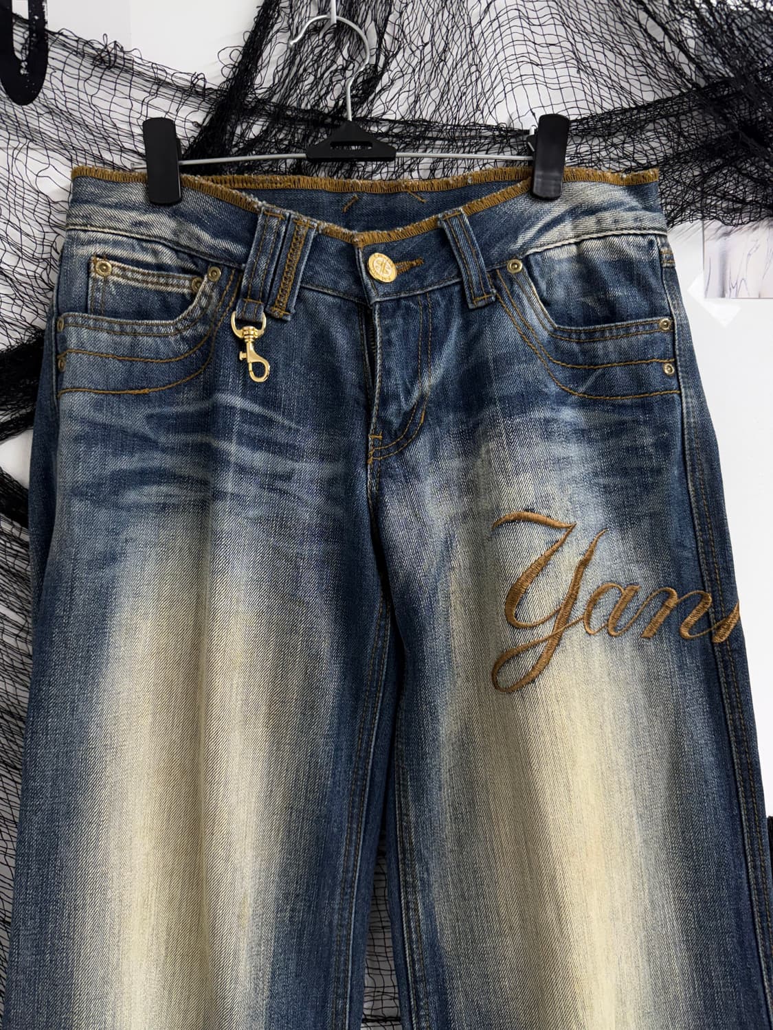 00s embriodery detail jeans 상품이미지2