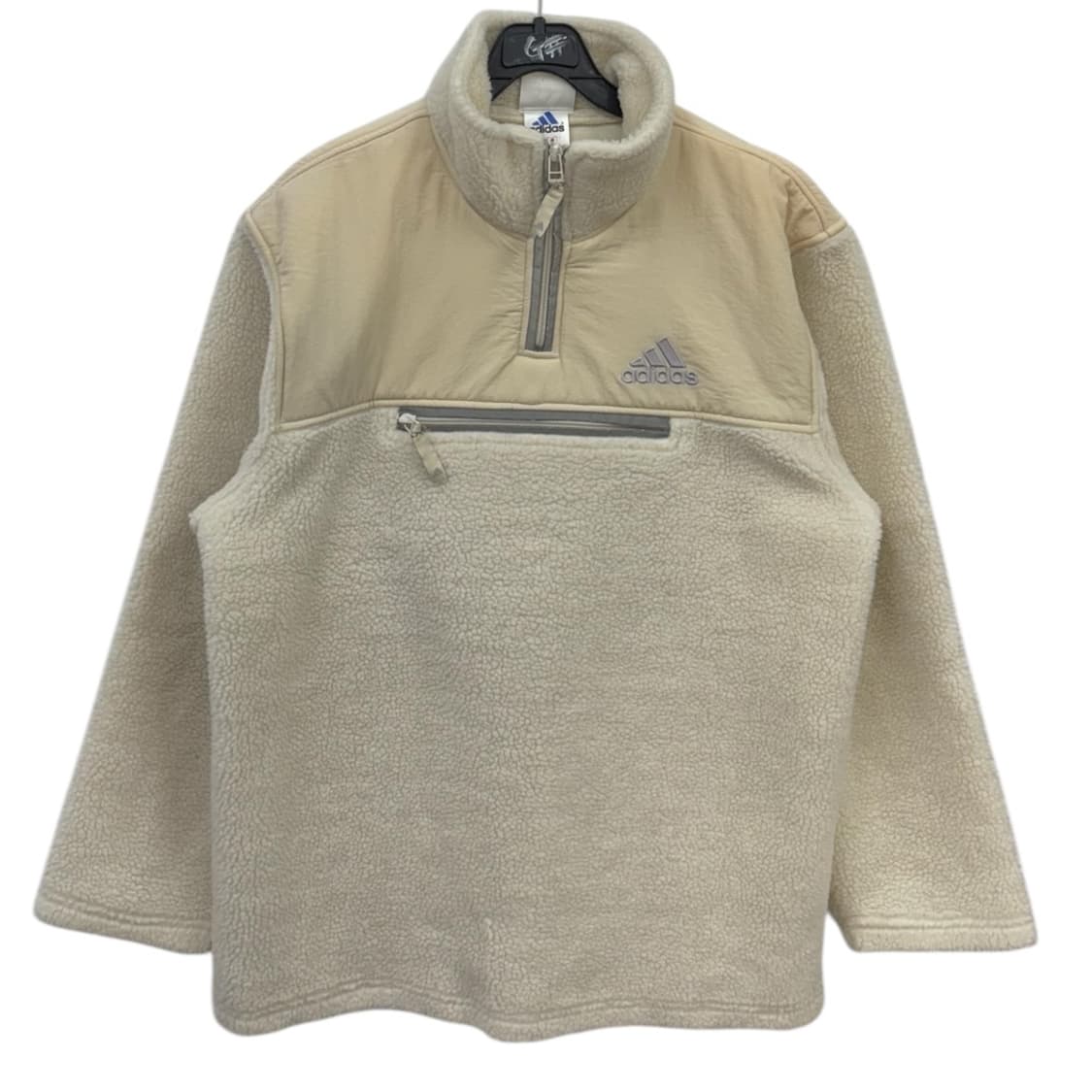 아디다스 양털 반집업 후리스 상품이미지1