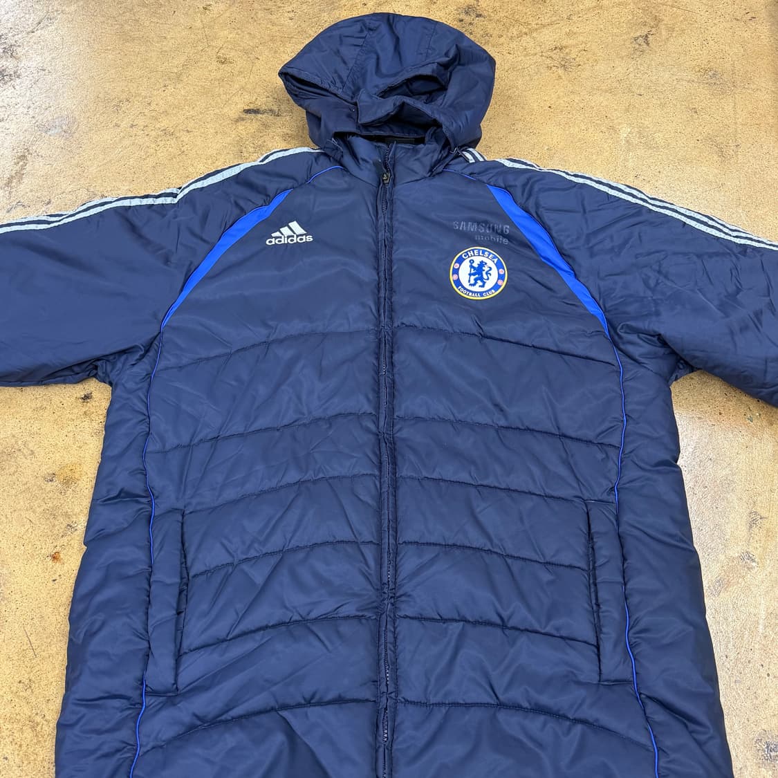 [정품/L] 아디다스 첼시 삼성스폰 벤치 점퍼 b16 상품이미지3