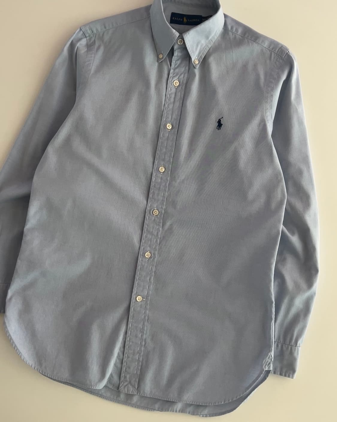 폴로 랄프로렌 소라색 솔리드 셔츠 14 1/2 상품이미지2