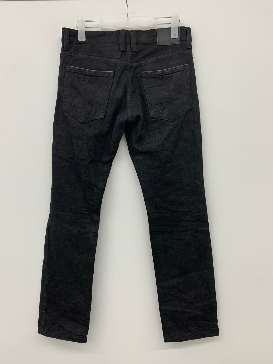 Tete homme 왁스드 데미지 팬츠 상품이미지6