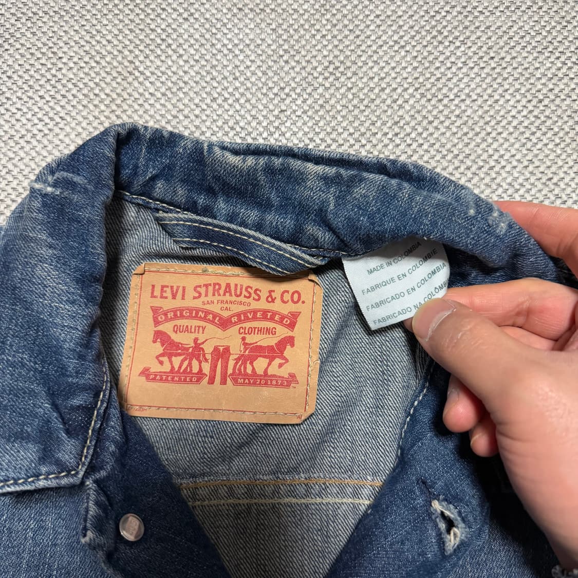 리바이스 데님 트러커 자켓 상품이미지2