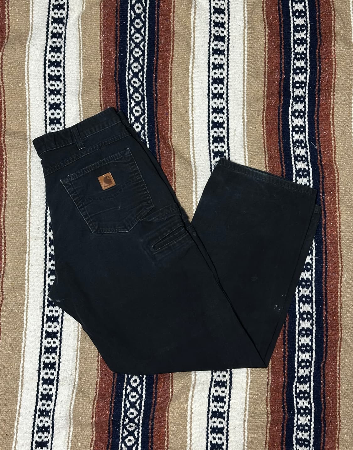 [칼하트] Carhartt Carpenter Pants B159-BLK 상품이미지1
