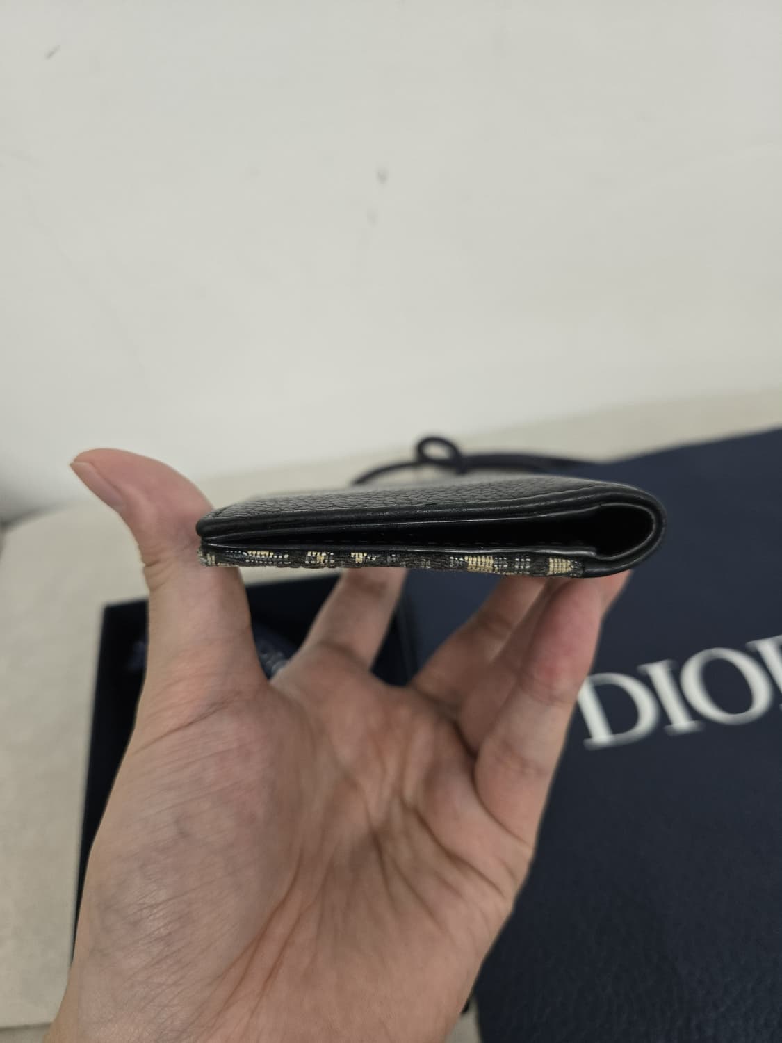 [보증서 정품]디올 오블리크 투톤 오거나이저 상품이미지3