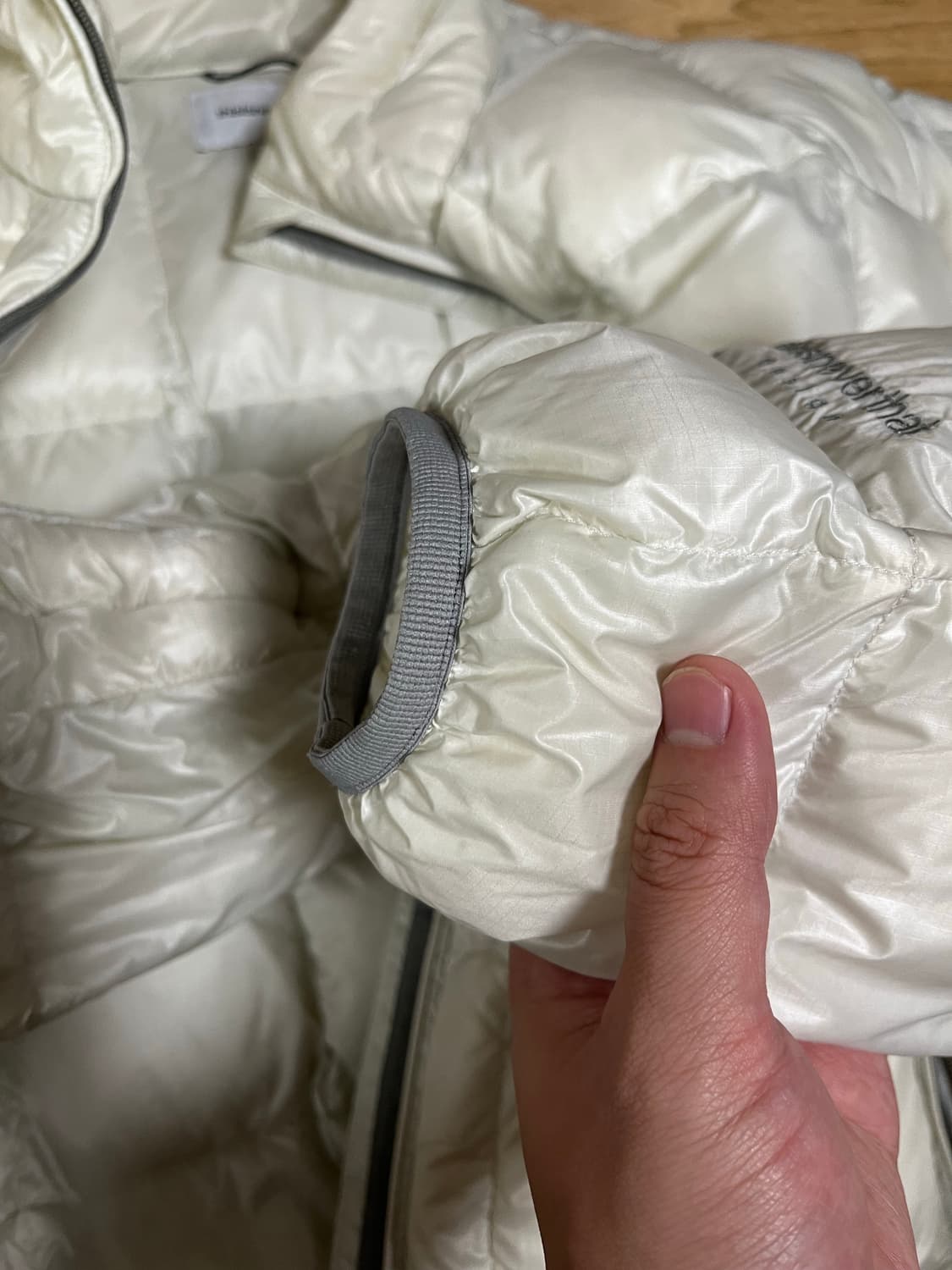 [L] 디스이즈네버댓 퍼텍스 라이트 다운 아아보리 상품이미지7