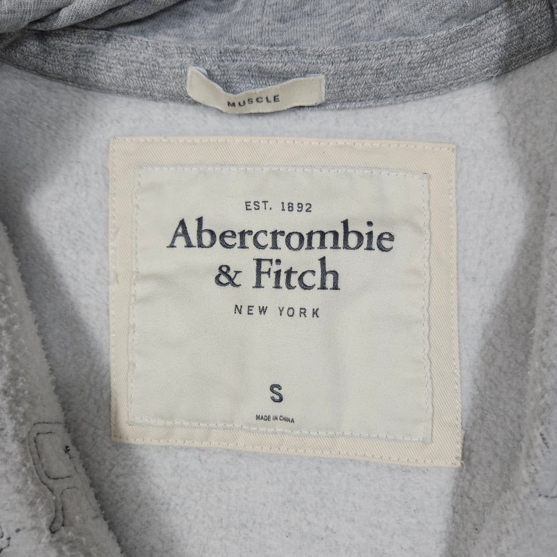아베크롬비 그레이 후드집업  상품이미지4