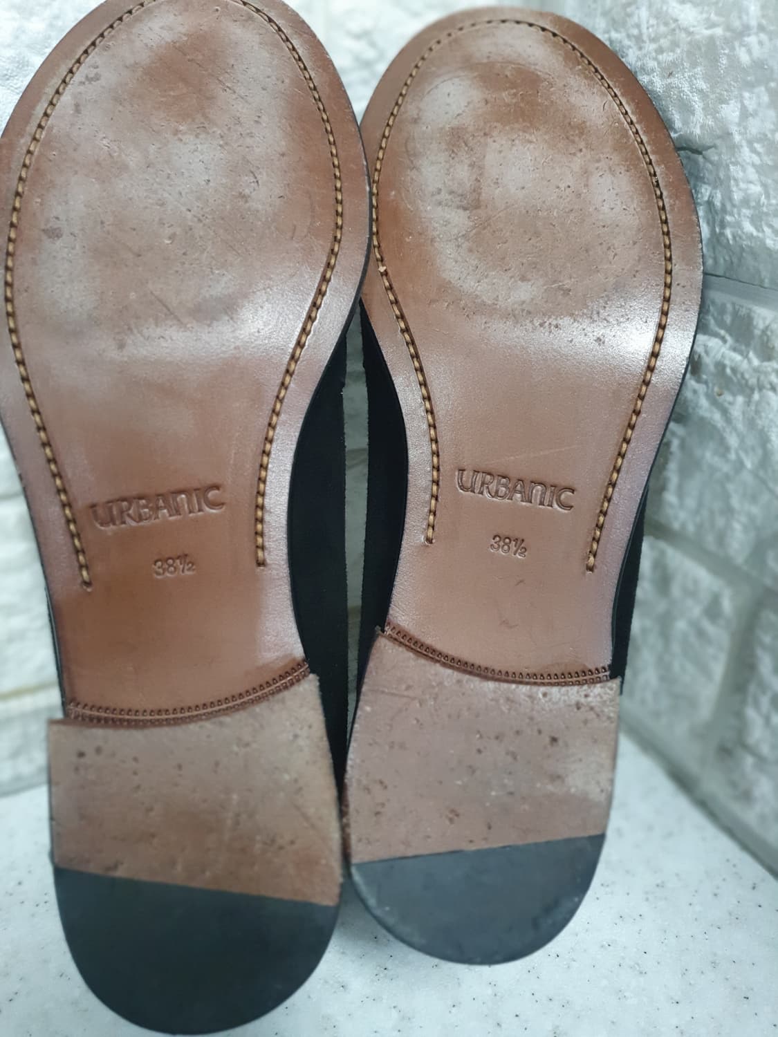 얼바닉 URBANIC 여성 스웨이드 로퍼 255mmA급10/9 상품이미지5