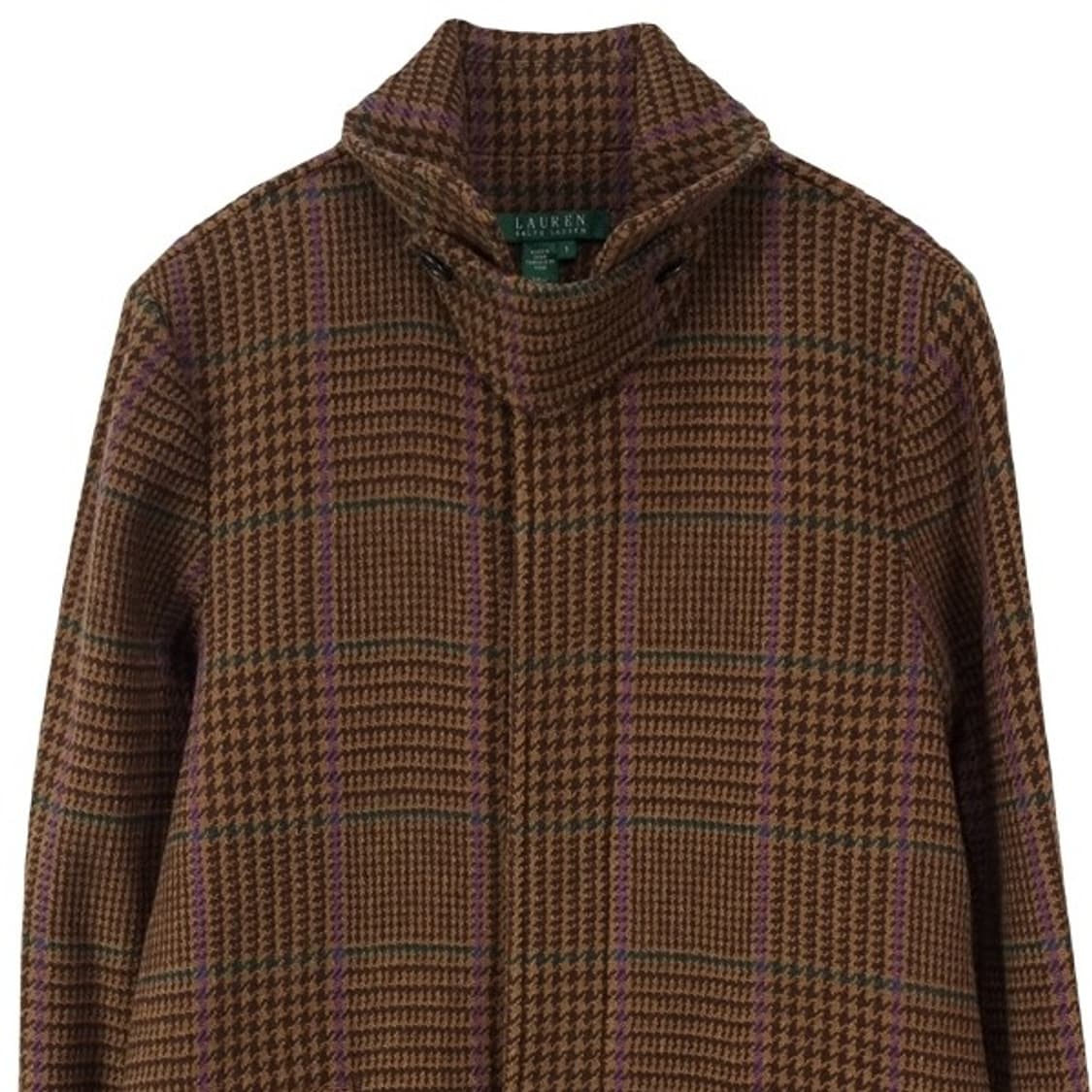 [폴로 랄프로렌] 글렌 체크 발마칸 코트 M18456 상품이미지4