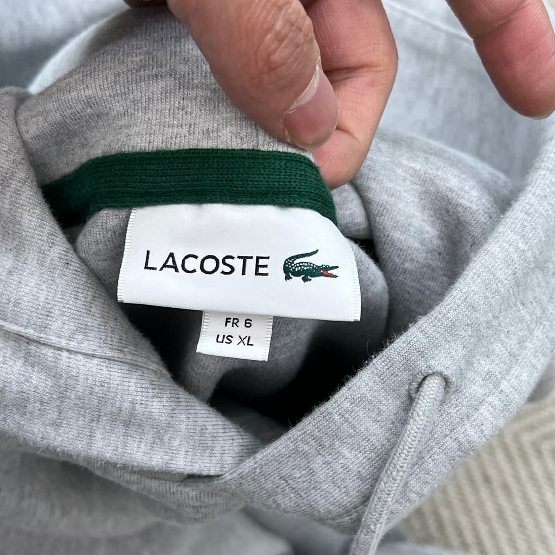 라코스테 로고 후드티 r3270 상품이미지6