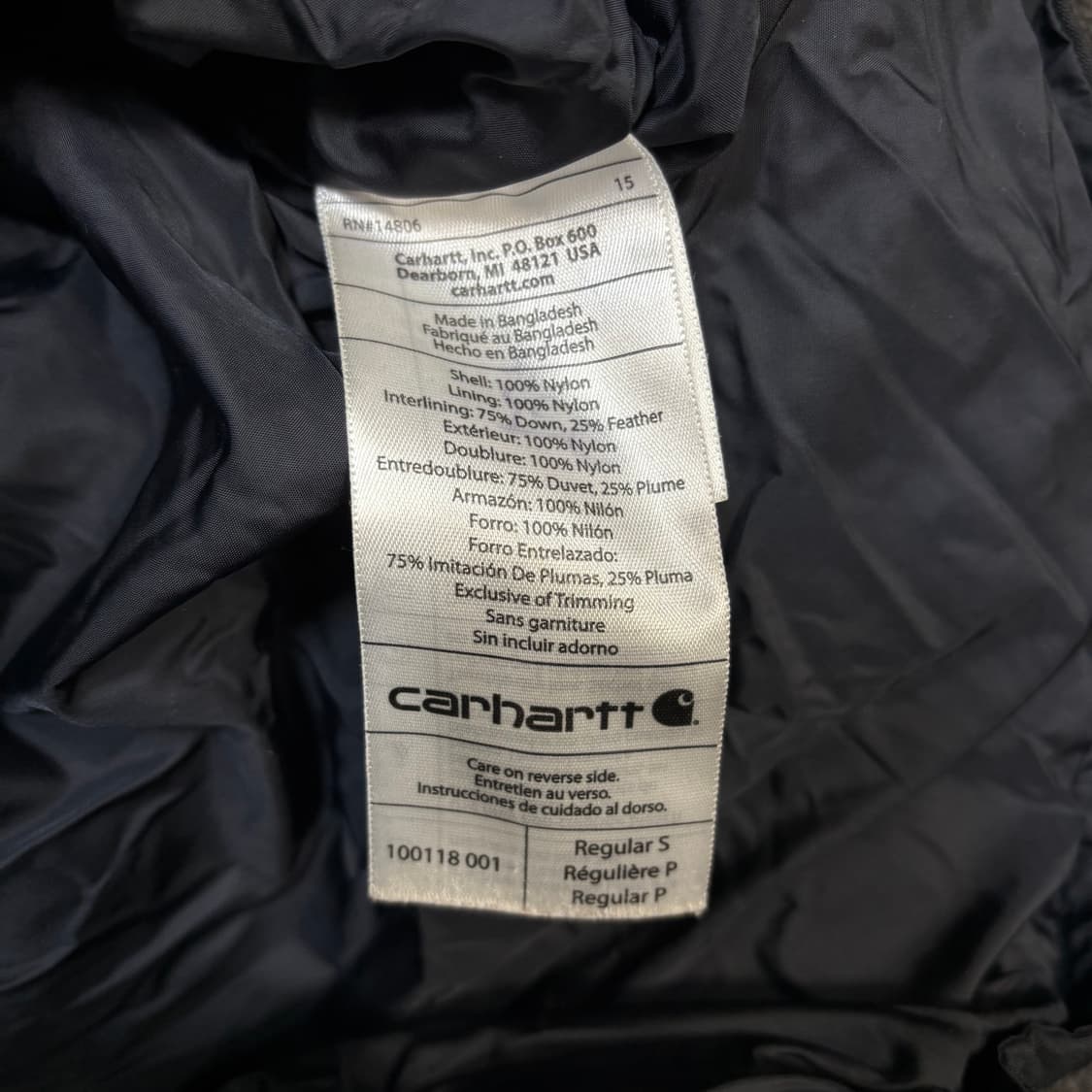 칼하트 패딩 조끼 베스트  상품이미지4