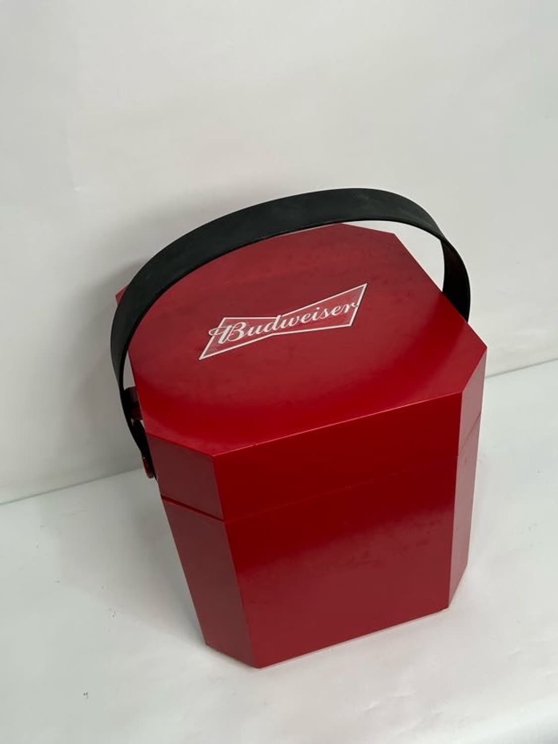 Budweiser 빈티지 옥타곤 아이스 박스 겸 미니 바  상품이미지4