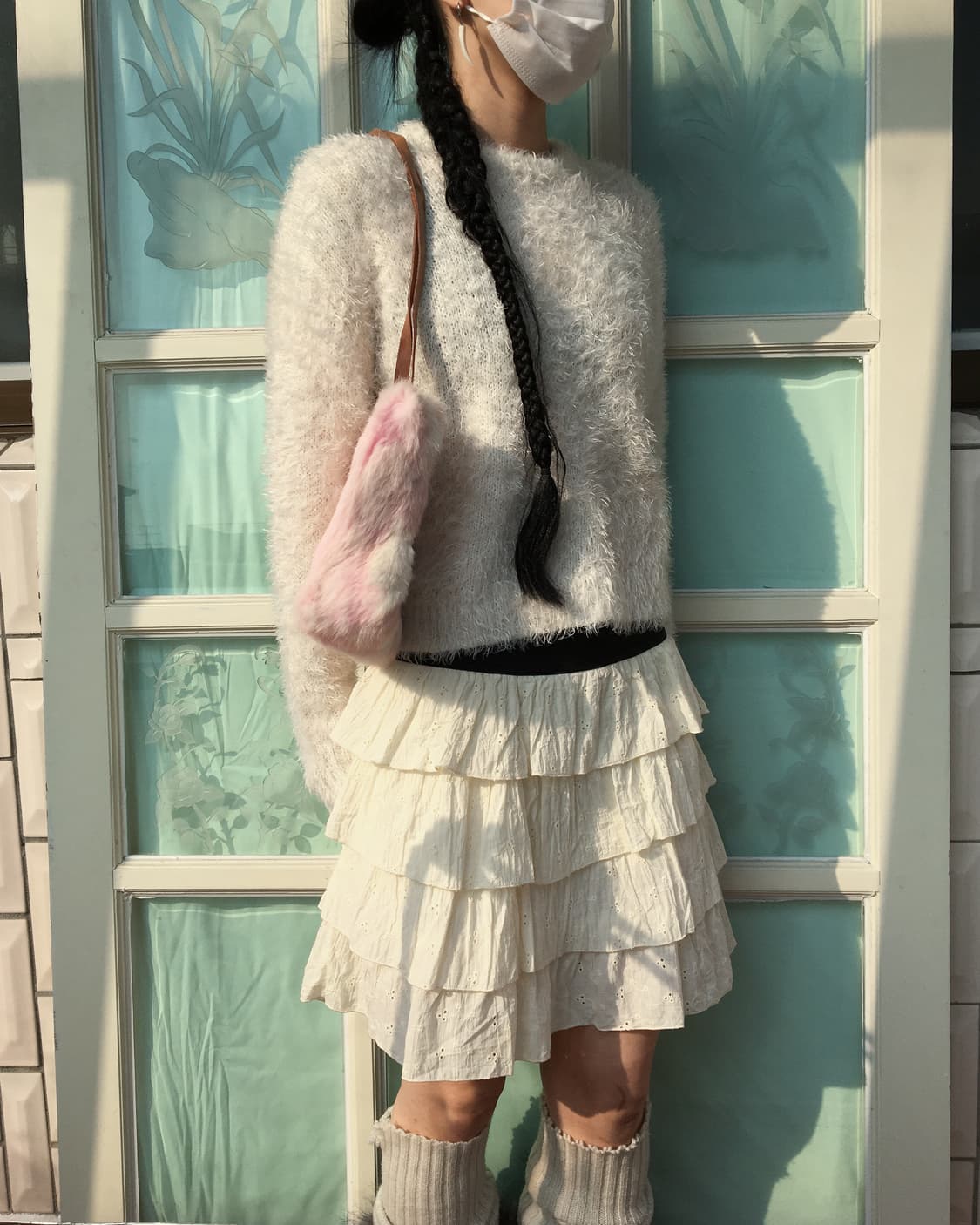  rabbit fur shoulder bag 상품이미지8