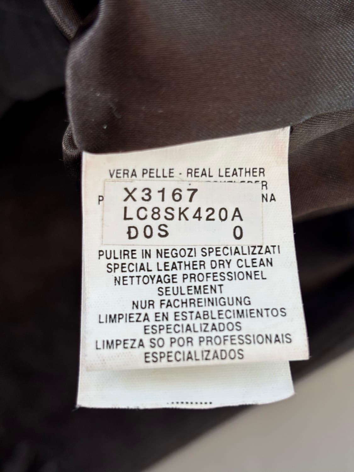 Vintage Stefanel Suede Leather Skirt 상품이미지7