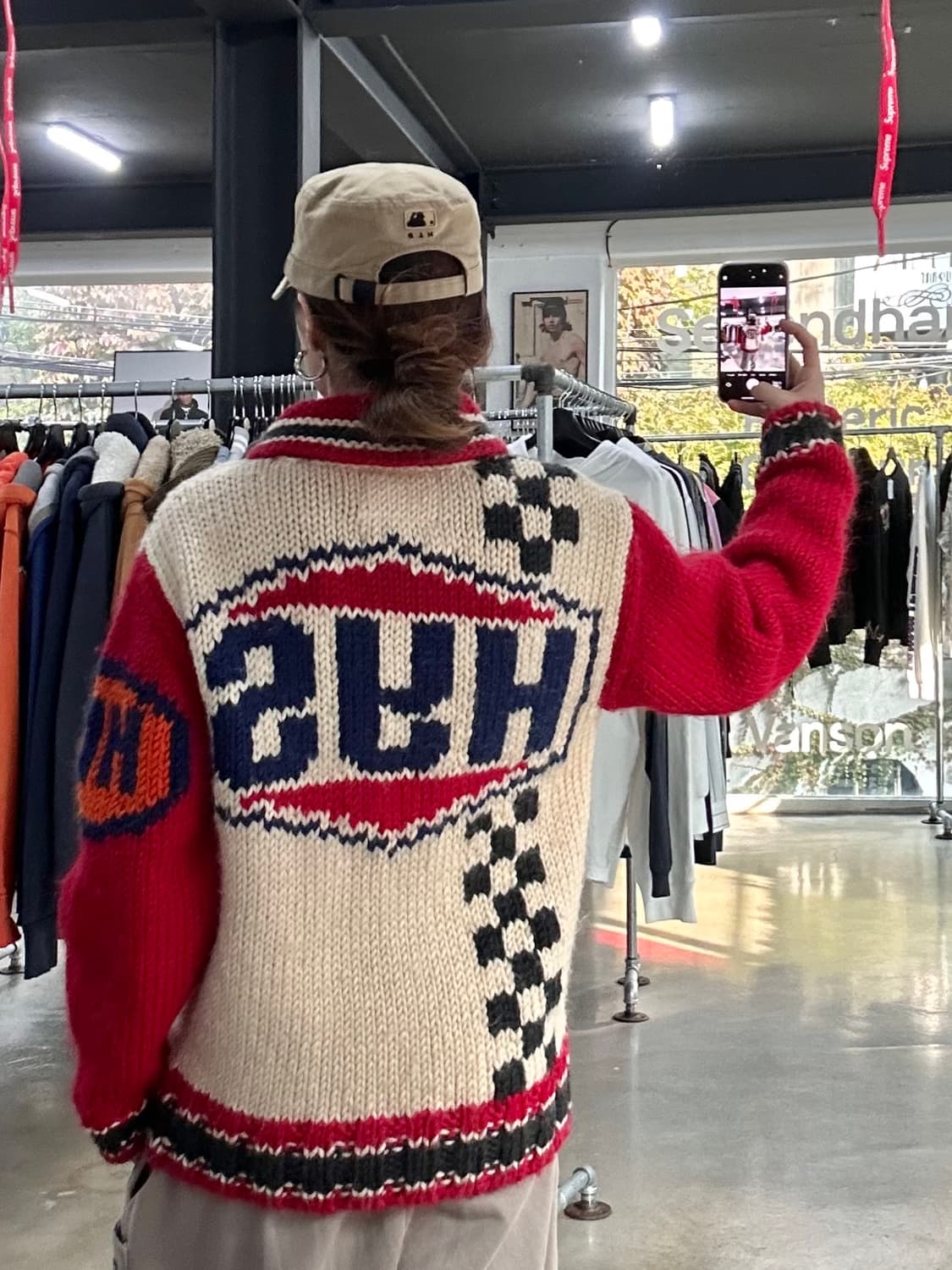 히스테릭글래머 HYS 넘버링 코위찬집업 상품이미지1